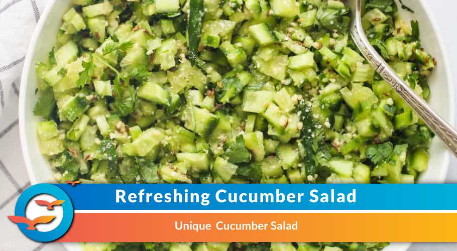 Cucumber Salad for Diabetes Patient