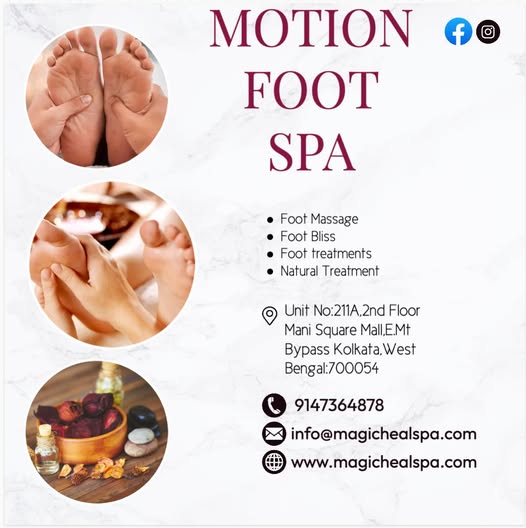 Best Foot Massage in Kolkata – Experience Relaxation at Motion Foot Spa