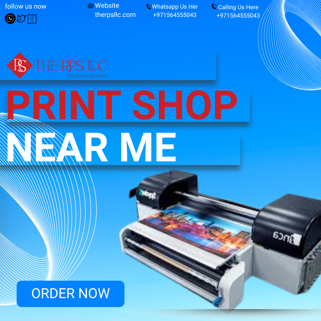 Dubai’s Trusted Print Shop Near Me | Fast & Affordable Printing