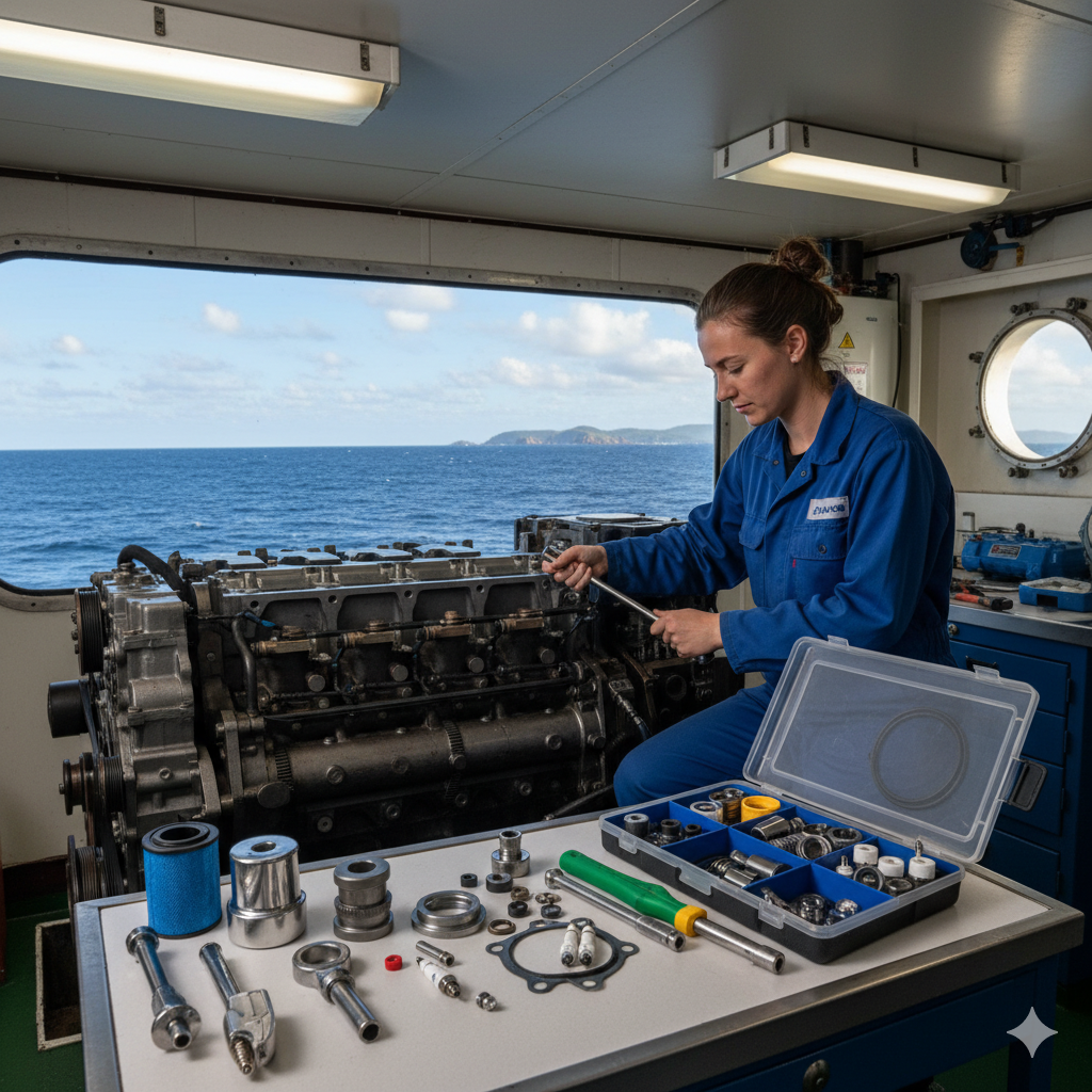 Preventive Maintenance at Sea: Why Marine Engine Repair Kits Matter
