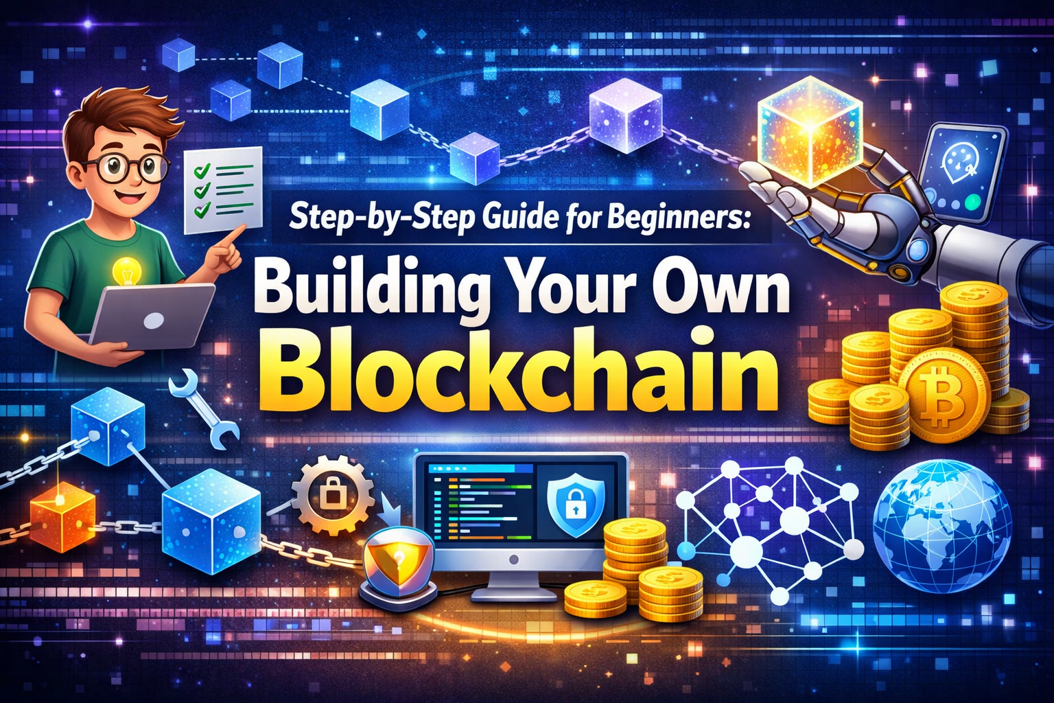 StepbyStep Guide for Beginners Building Your Own Blockchain
