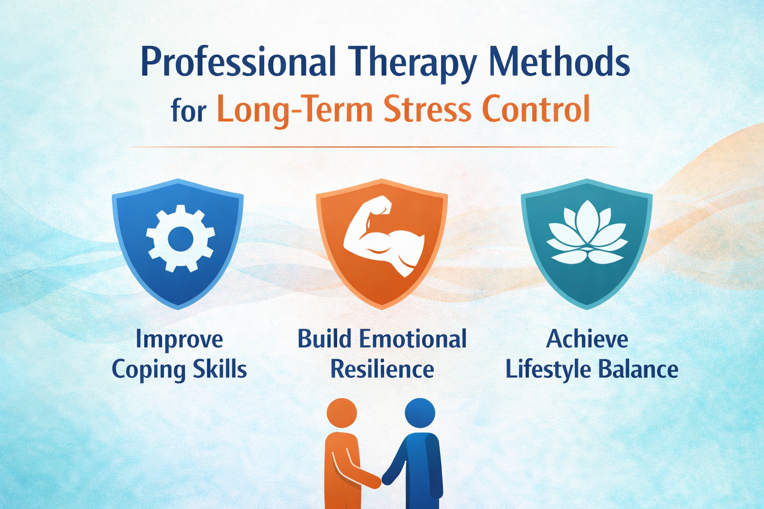 Professional Therapy Methods for Long-Term Stress Control